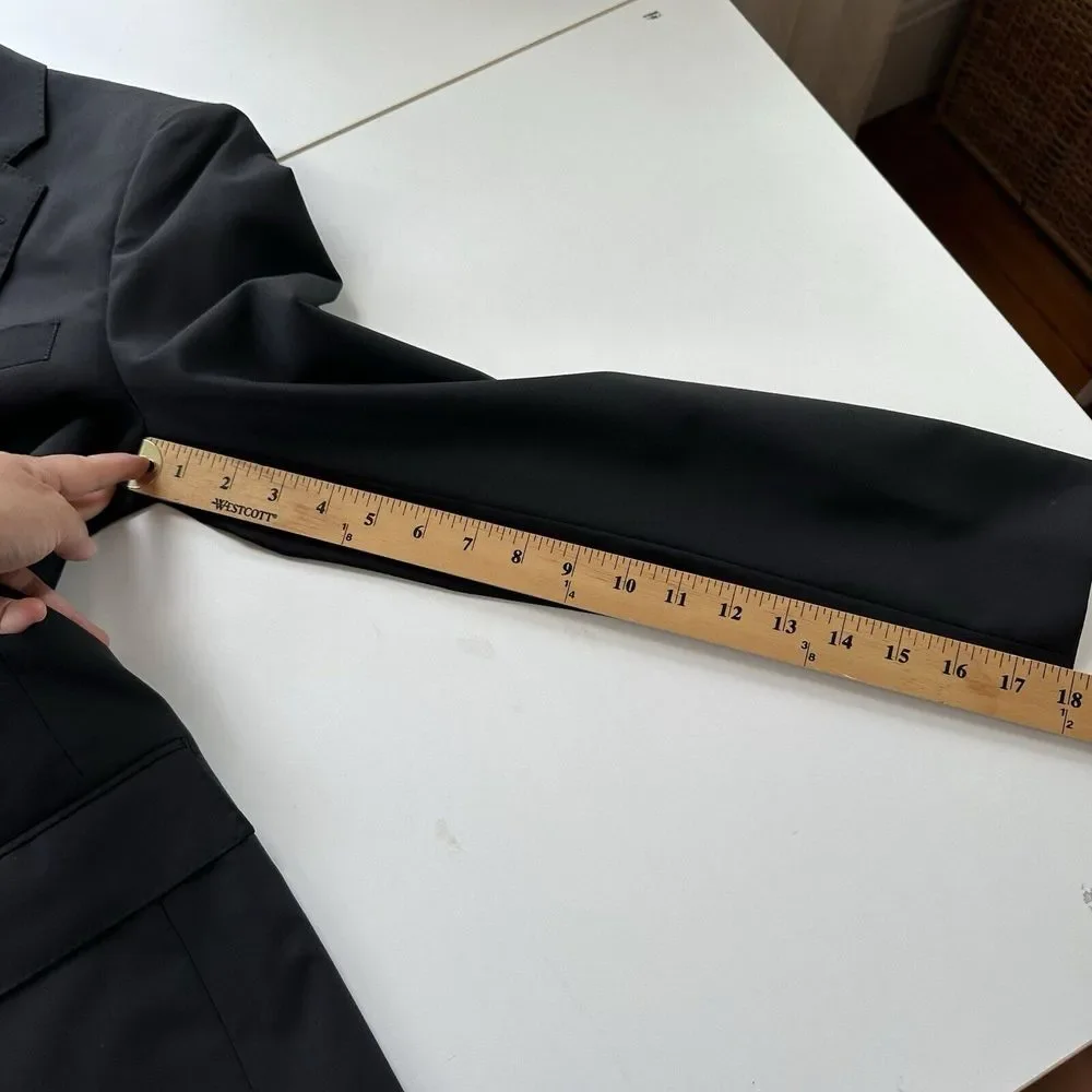 New 2022 J Crew Ludlow Slim-fit Suit Jacket‎ Loro Piana Fine wool 36R $450 28130